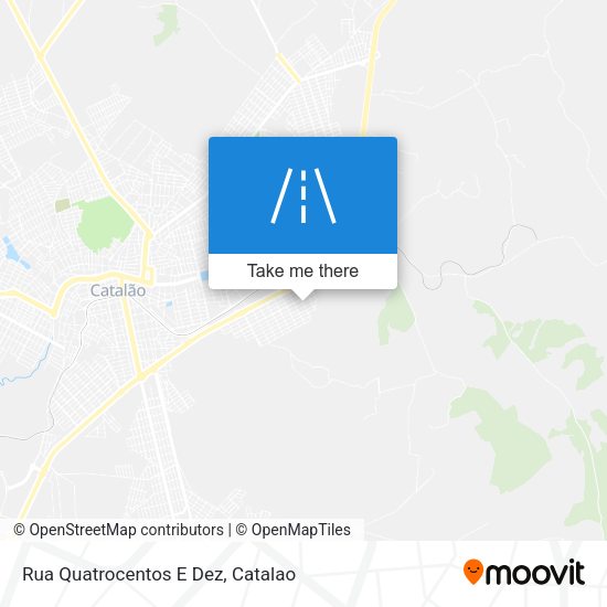 Rua Quatrocentos E Dez map