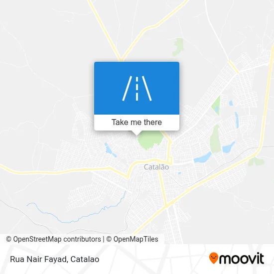 Rua Nair Fayad map