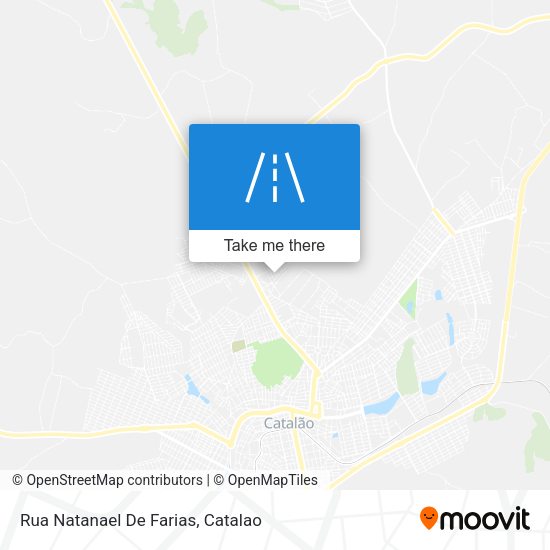 Rua Natanael De Farias map
