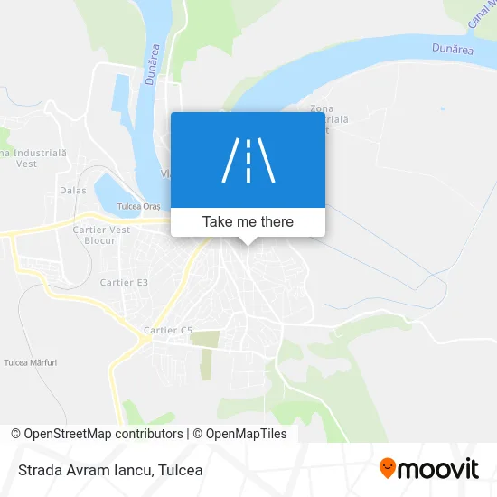 Strada Avram Iancu map
