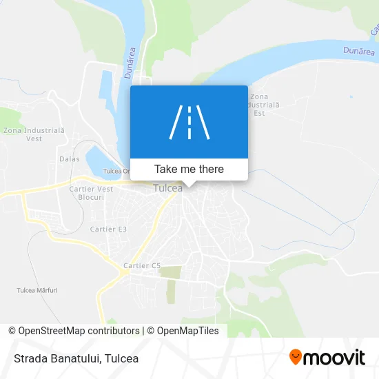 Strada Banatului map