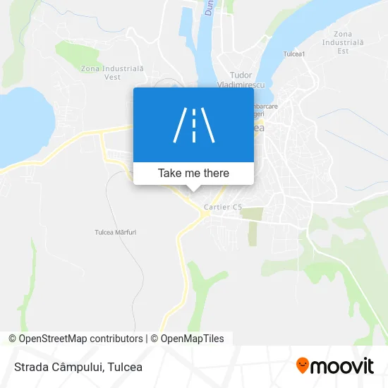 Strada Câmpului map