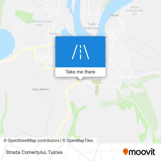 Strada Comerțului map