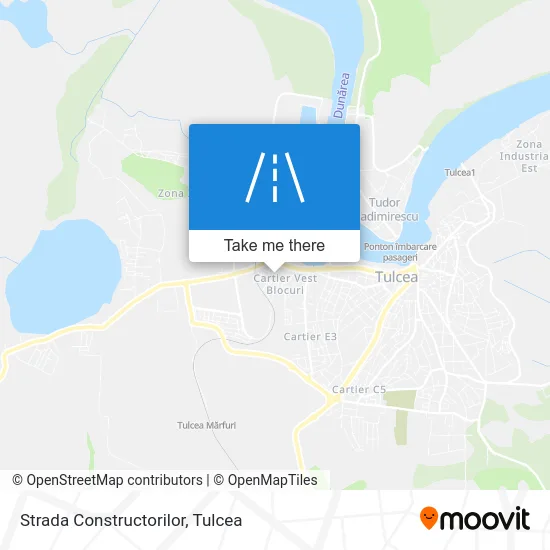 Strada Constructorilor map