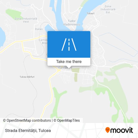 Strada Eternității map