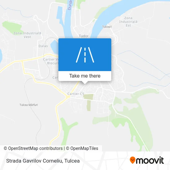 Strada Gavrilov Corneliu map