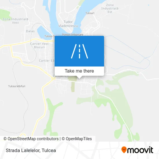 Strada Lalelelor map