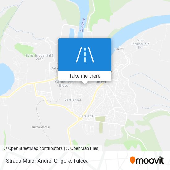 Strada Maior Andrei Grigore map