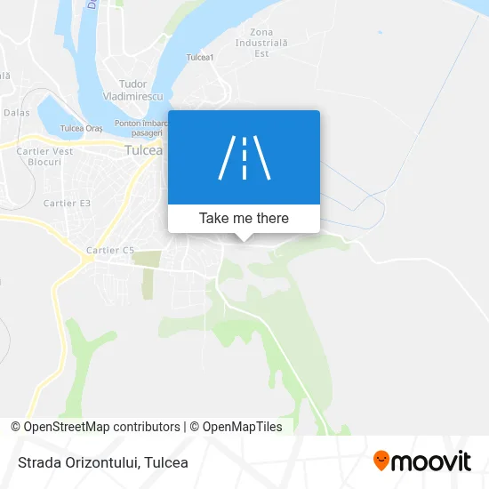 Strada Orizontului map