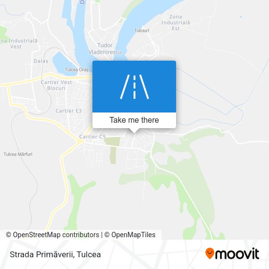 Strada Primăverii map