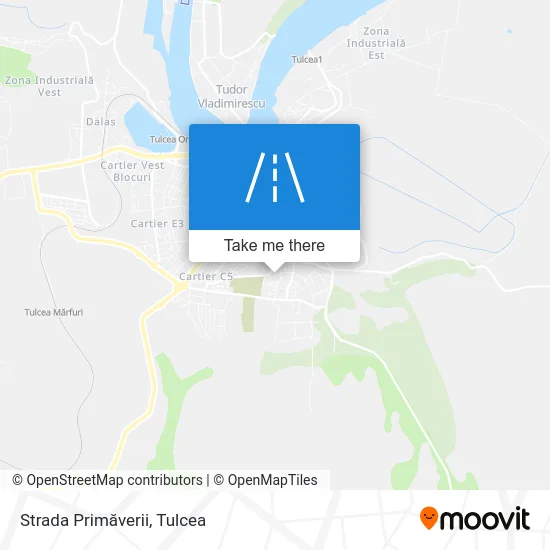 Strada Primăverii map