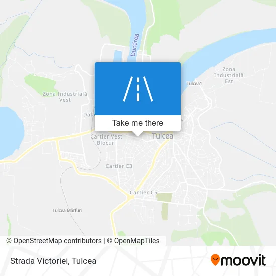 Strada Victoriei map