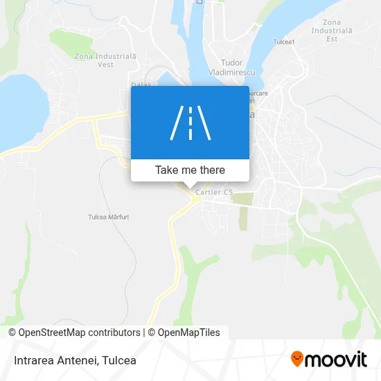 Intrarea Antenei map