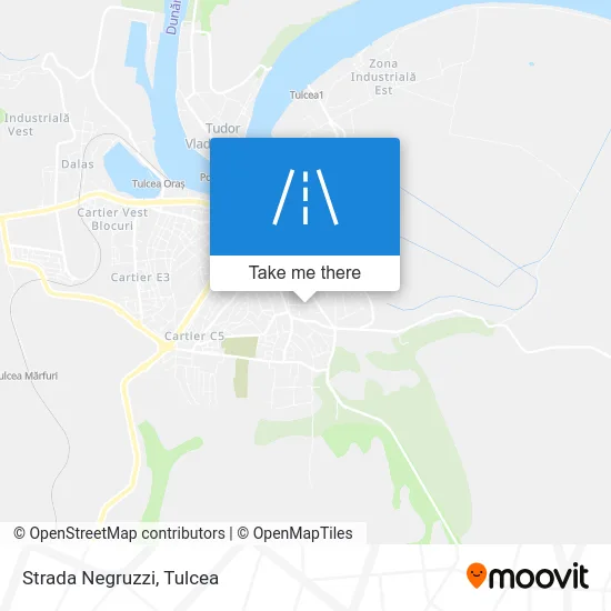 Strada Negruzzi map