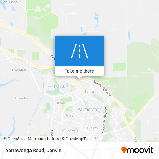 Yarrawonga Road map