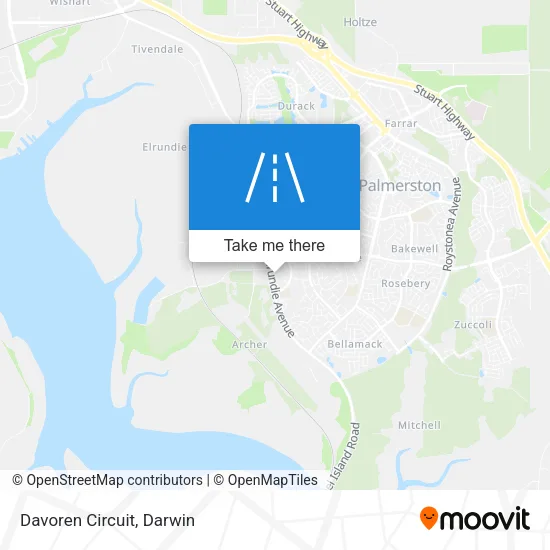 Davoren Circuit map