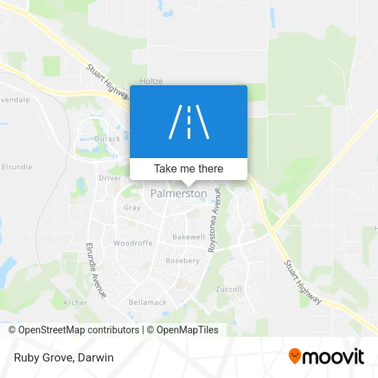 Ruby Grove map