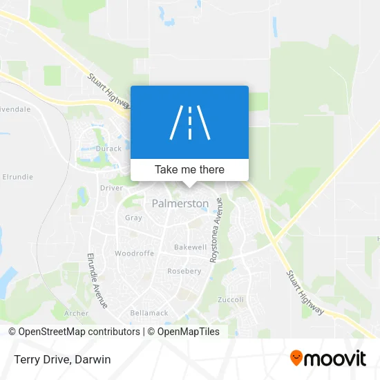 Terry Drive map