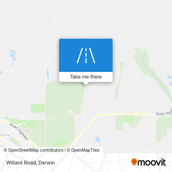 Willard Road map