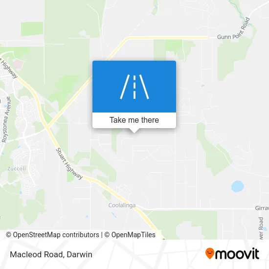 Macleod Road map