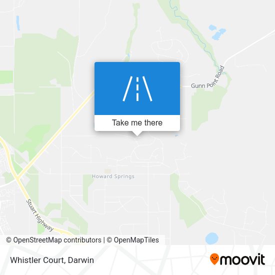 Whistler Court map