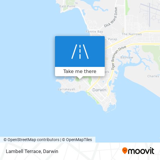 Lambell Terrace map