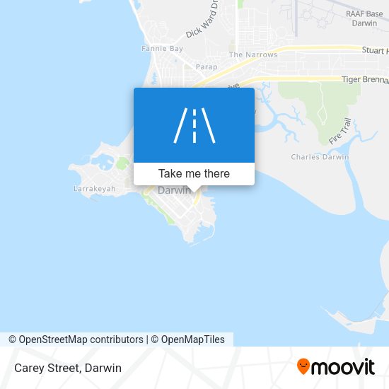 Carey Street map
