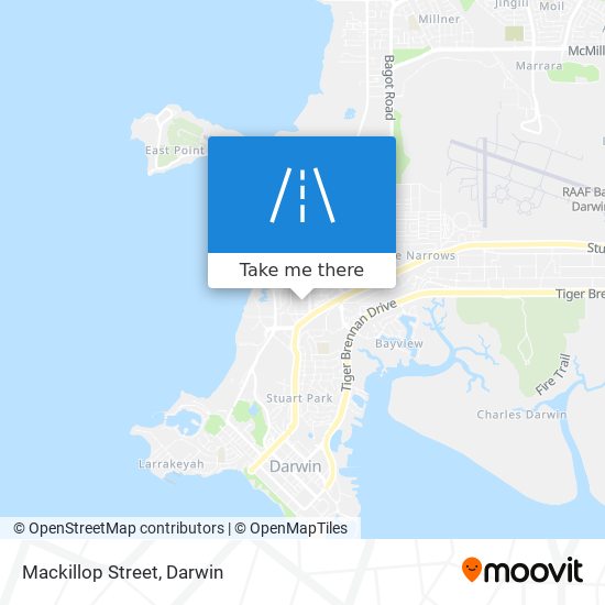 Mackillop Street map