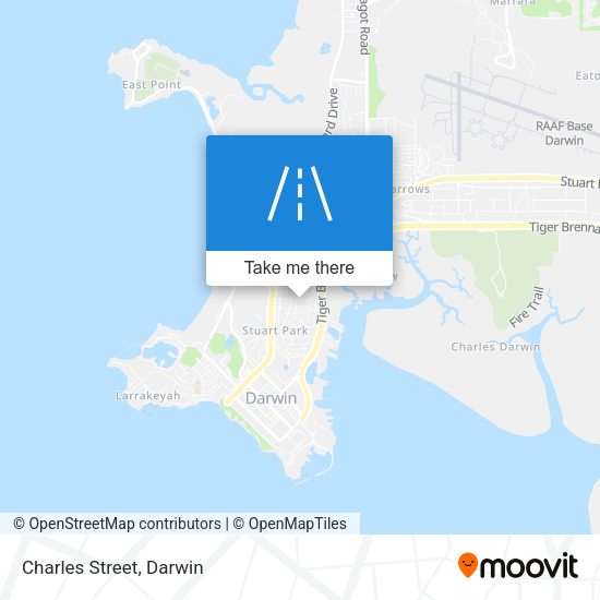 Charles Street map