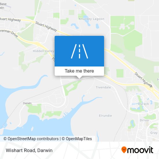 Wishart Road map