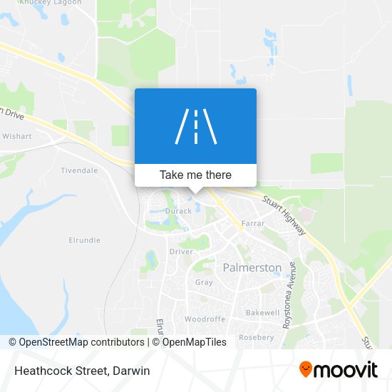Heathcock Street map