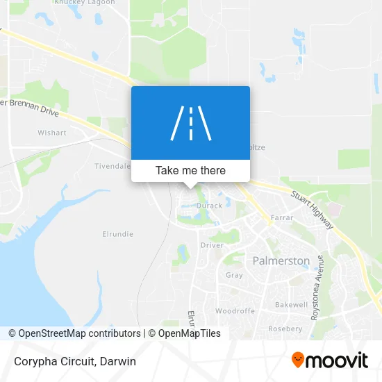 Corypha Circuit map