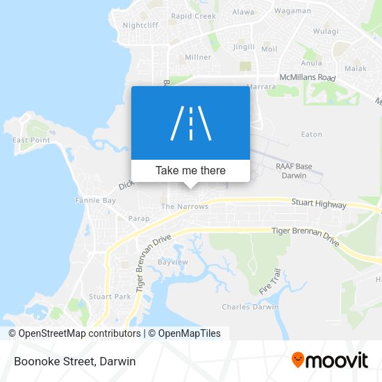 Boonoke Street map