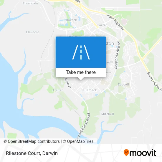 Mapa Rilestone Court