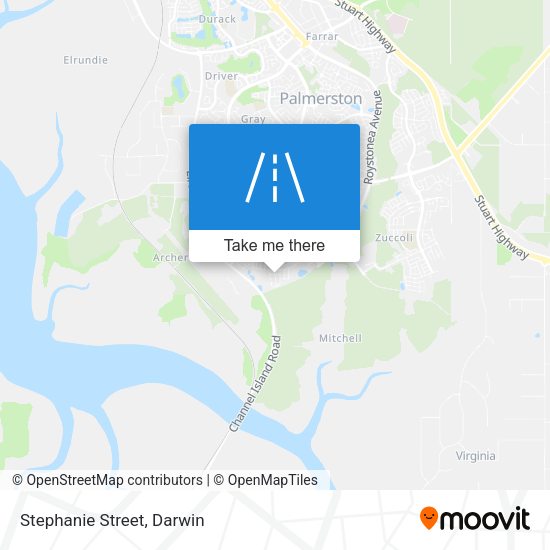 Stephanie Street map