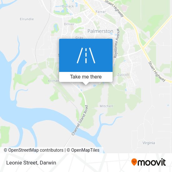 Leonie Street map