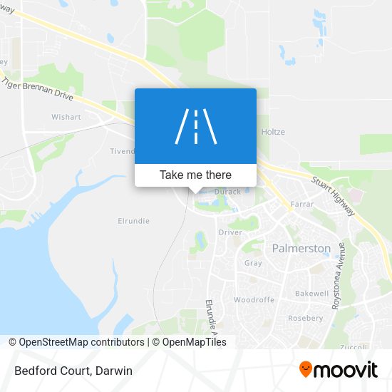 Bedford Court map
