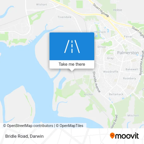Bridle Road map