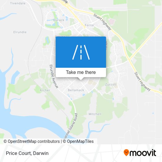 Price Court map