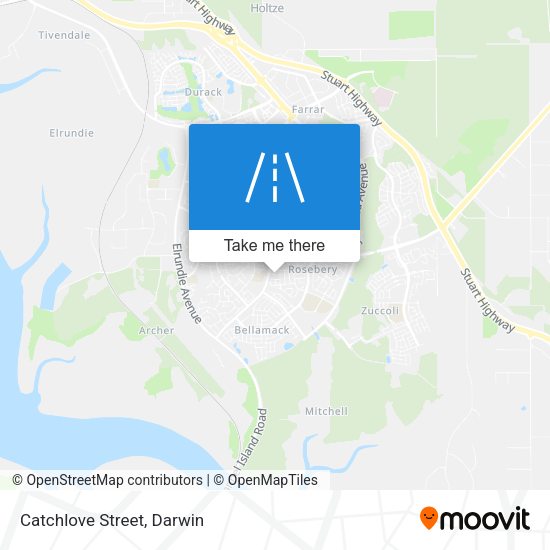 Catchlove Street map