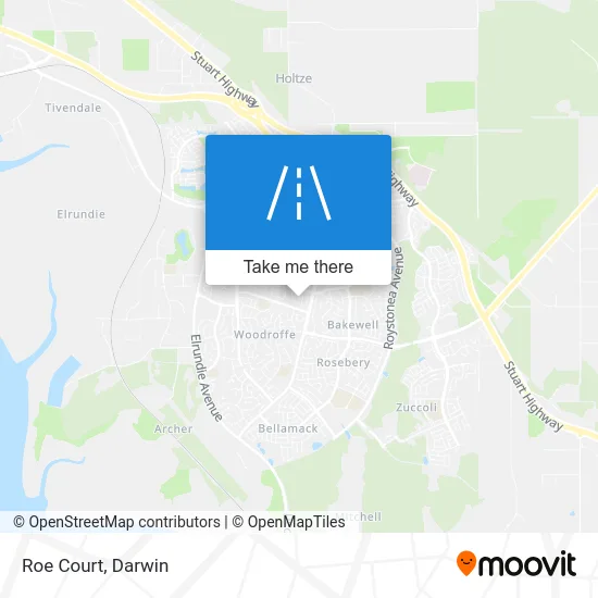 Mapa Roe Court