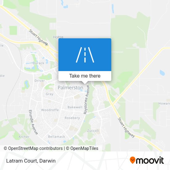 Latram Court map