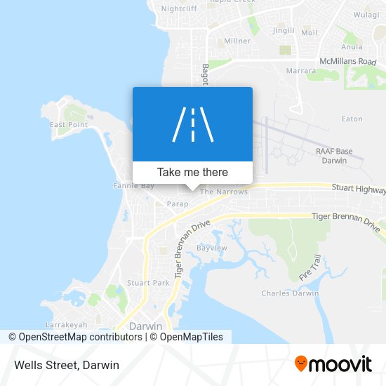 Wells Street map