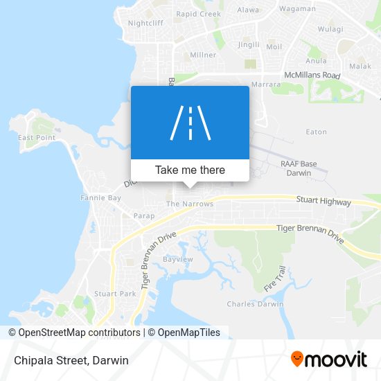 Chipala Street map