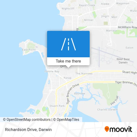 Richardson Drive map