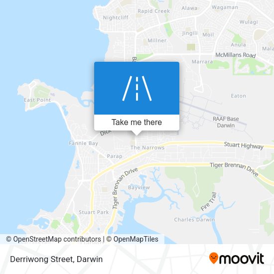 Derriwong Street map