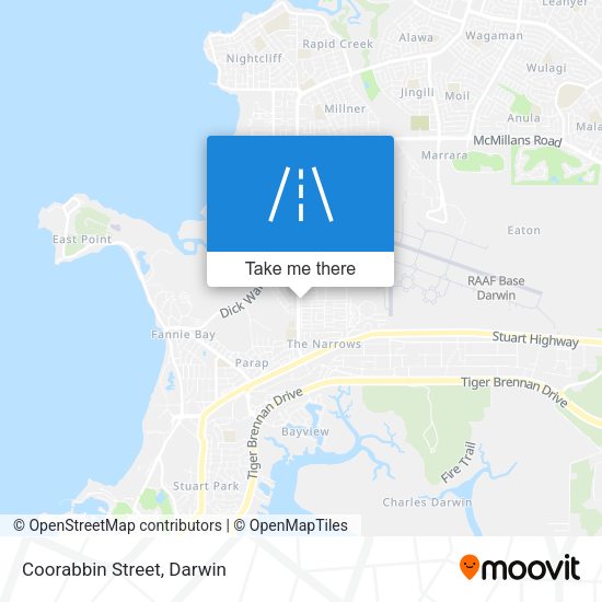 Coorabbin Street map