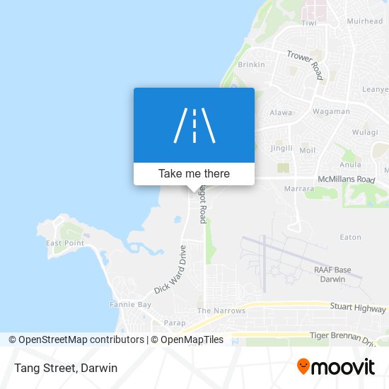 Tang Street map