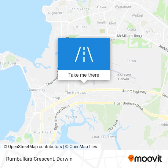 Mapa Rumbullara Crescent