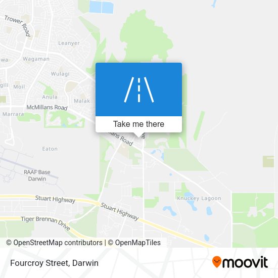 Fourcroy Street map